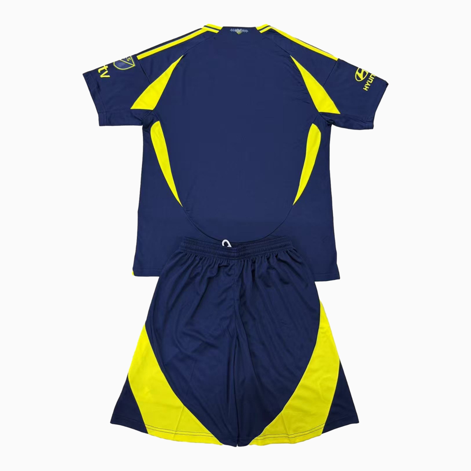 Funinjersey-Nashville SC 2025 Away Men's Adult Jersey Set - Fans Version