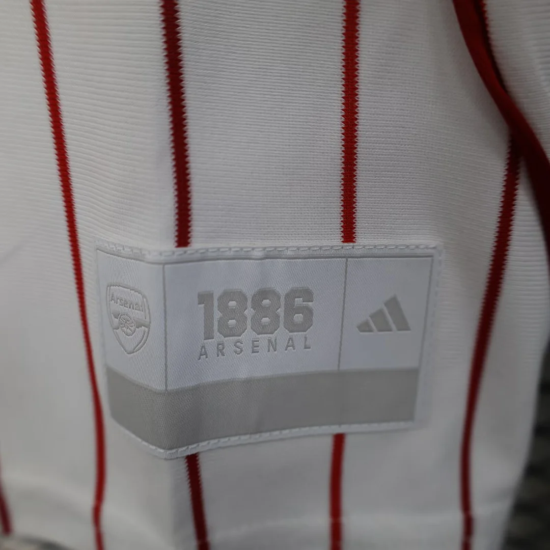 2025/2026 Arsenal Buttons Special Edition White Football Shirt 1:1 Thai Quality:football jersey mysite: unitedjerseyfootball 邓江浪:football