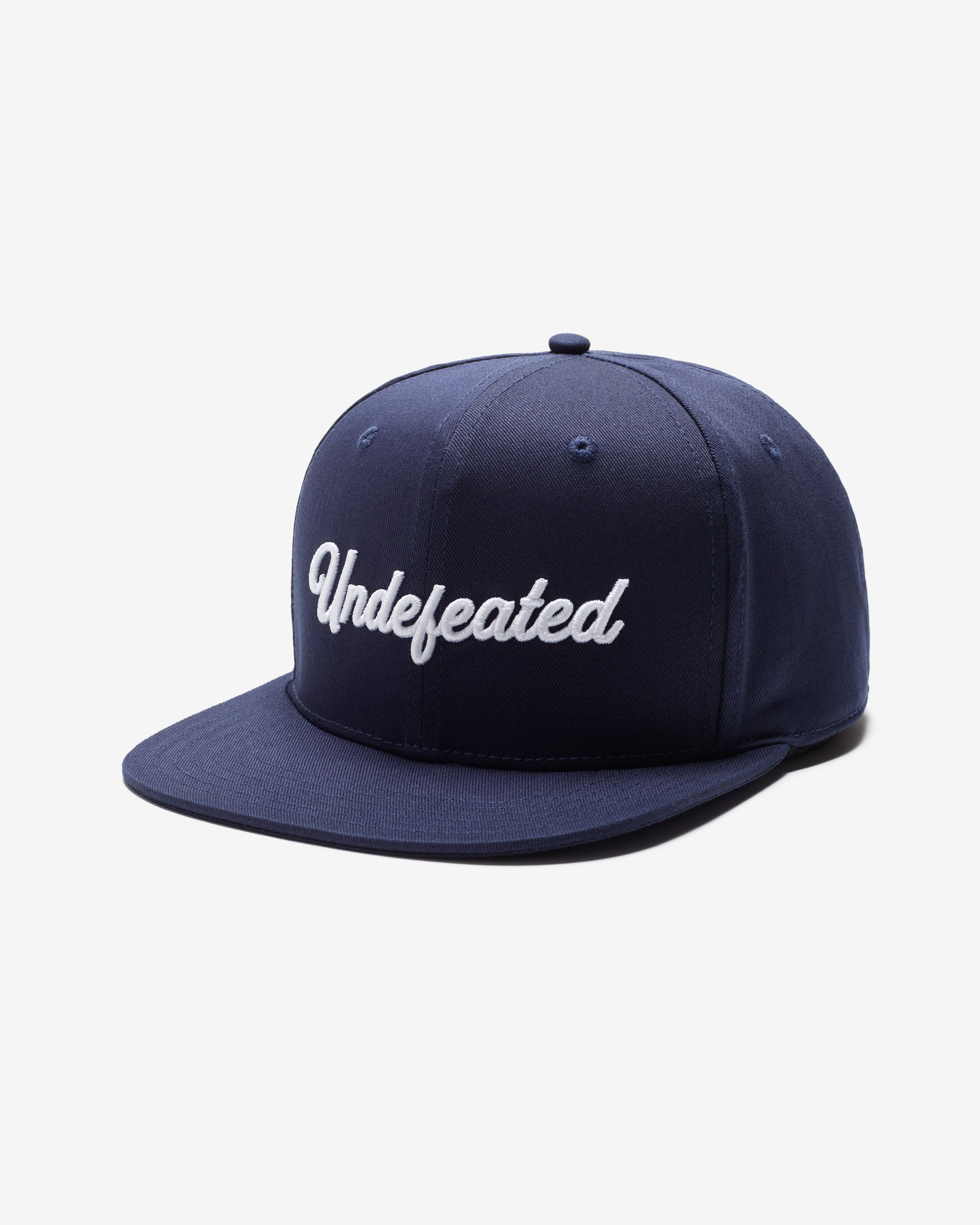 UNDEFEATED SCRIPT LOGO SNAPBACK