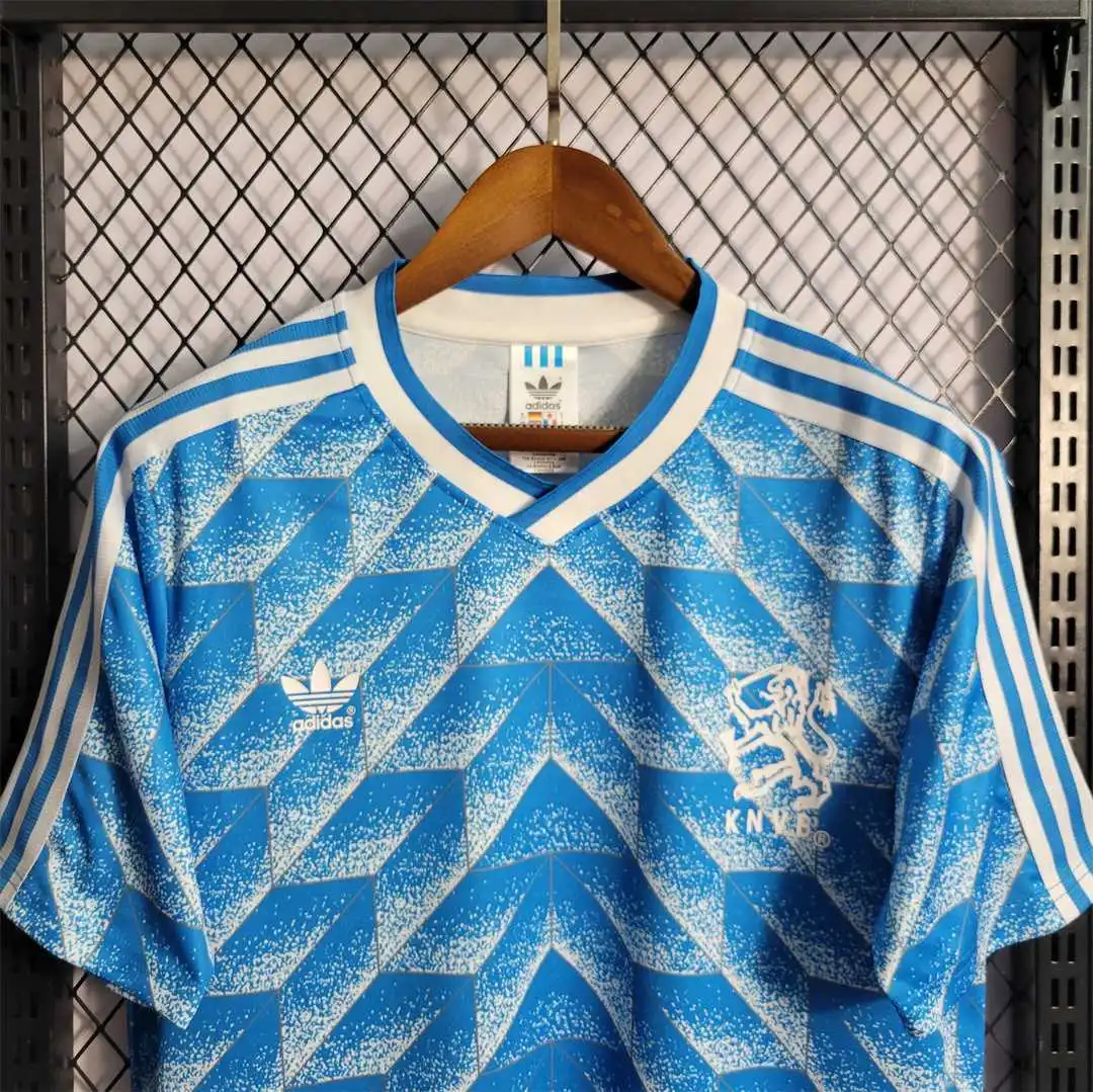 88 Netherlands Away soccer jersey - Retro version: Ajax 24-25 Home Stadium Jersey - Fans Version mysite: Adidas luxuryfootballshirts.com: https://www.luxuryfootballshirts.com/