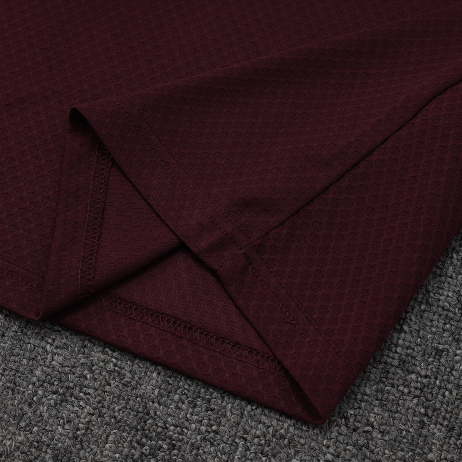 UltraTrikot-Ajax 25-26 Throwback Trefoil Short-Sleeve Training Set - Deep Red