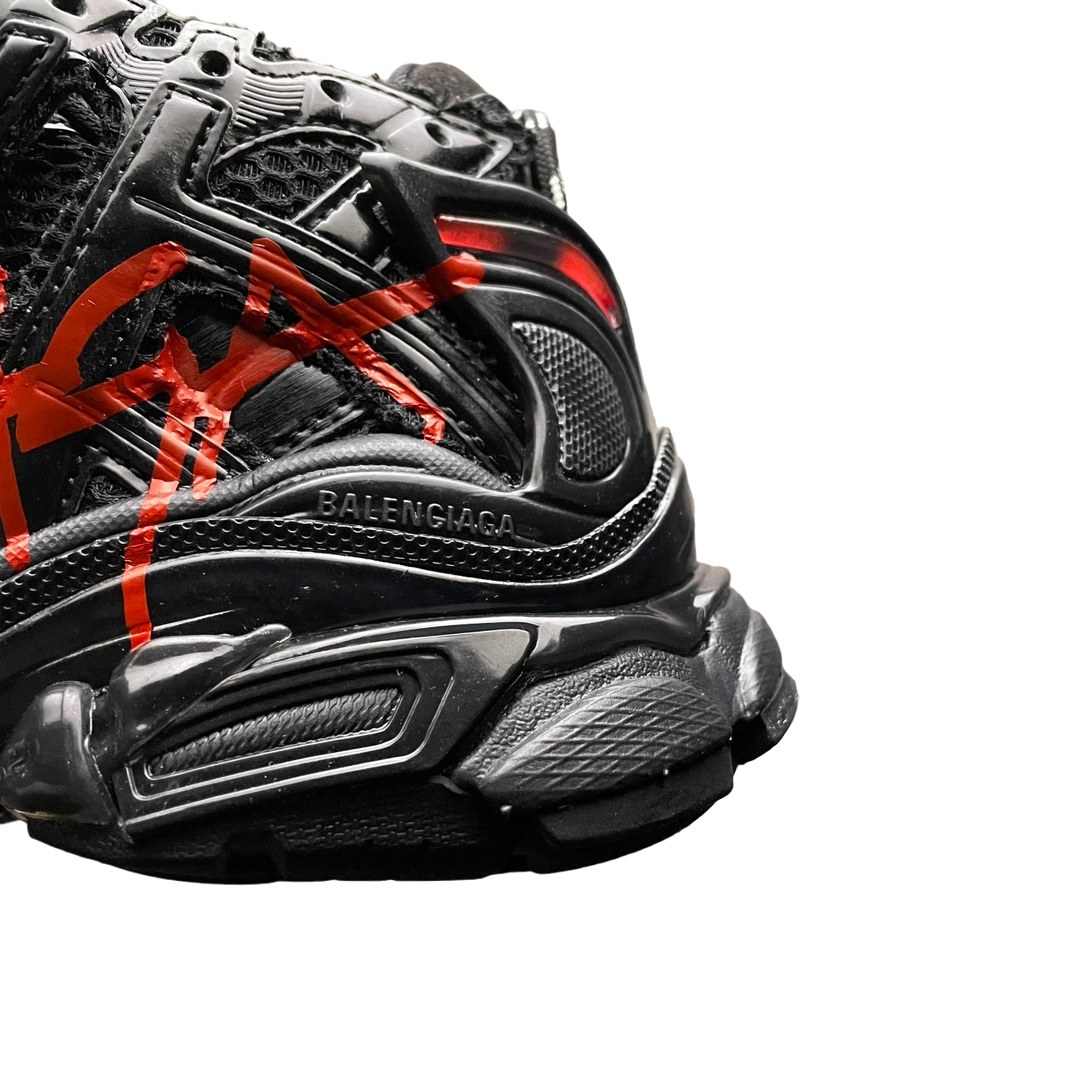 Balenciaga Graffiti Runner Trainer Black、mysite、Cacoeks
