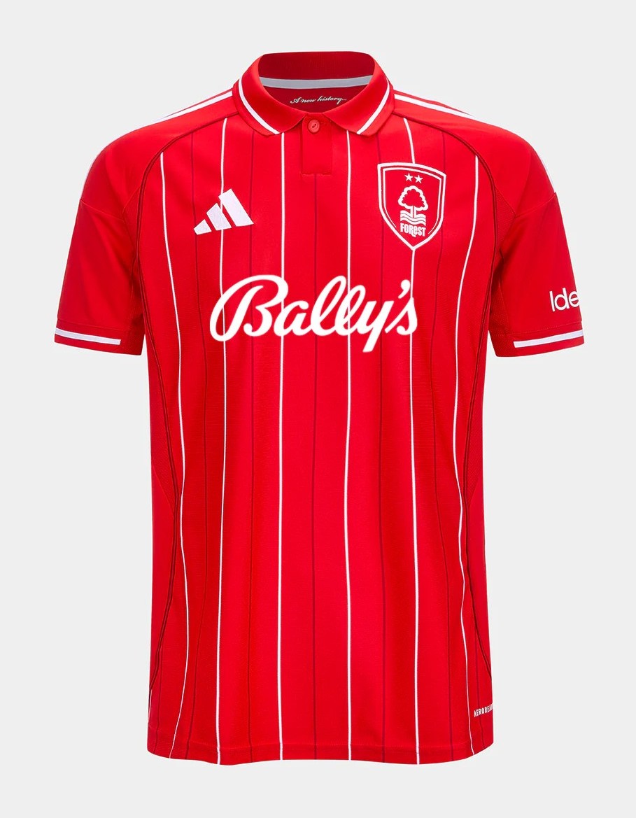 2025/2026 Nottingham Forest Home Football Shirt 1:1 Thai Quality:football jersey mysite: unitedjerseyfootball 邓江浪:football