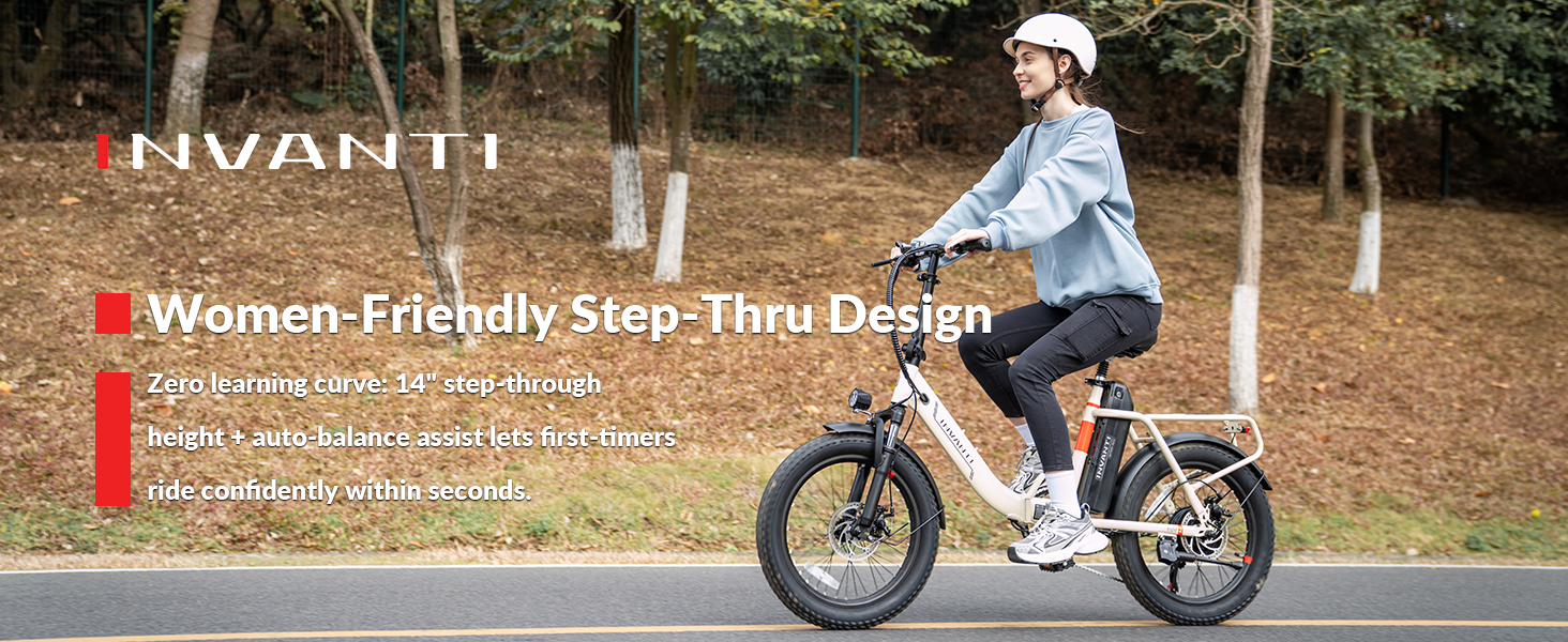 step thru electric bike