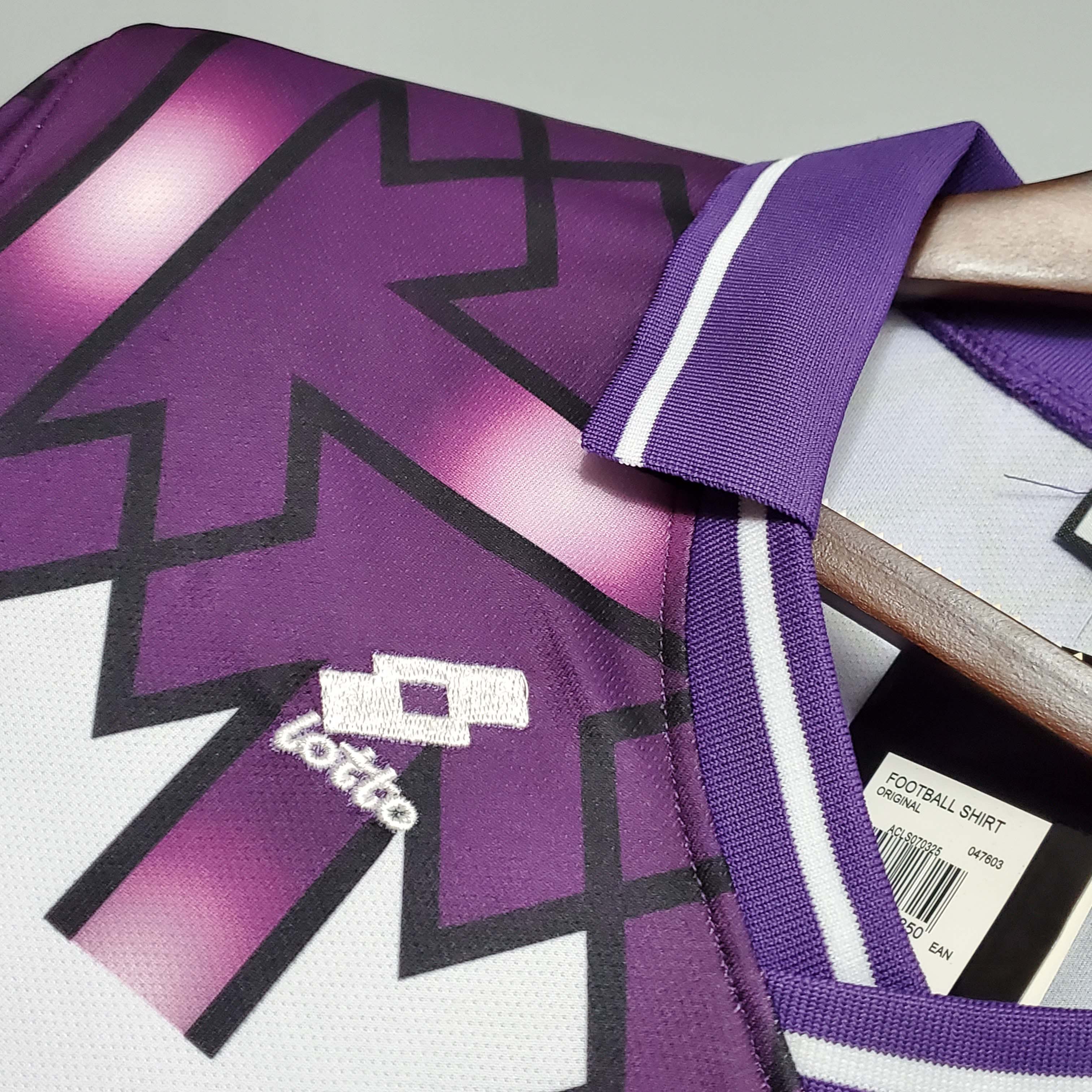 1992/1993 Retro Fiorentina Away Soccer Jersey 1:1 Thai Quality:football jersey mysite: unitedjerseyfootball 邓江浪:football