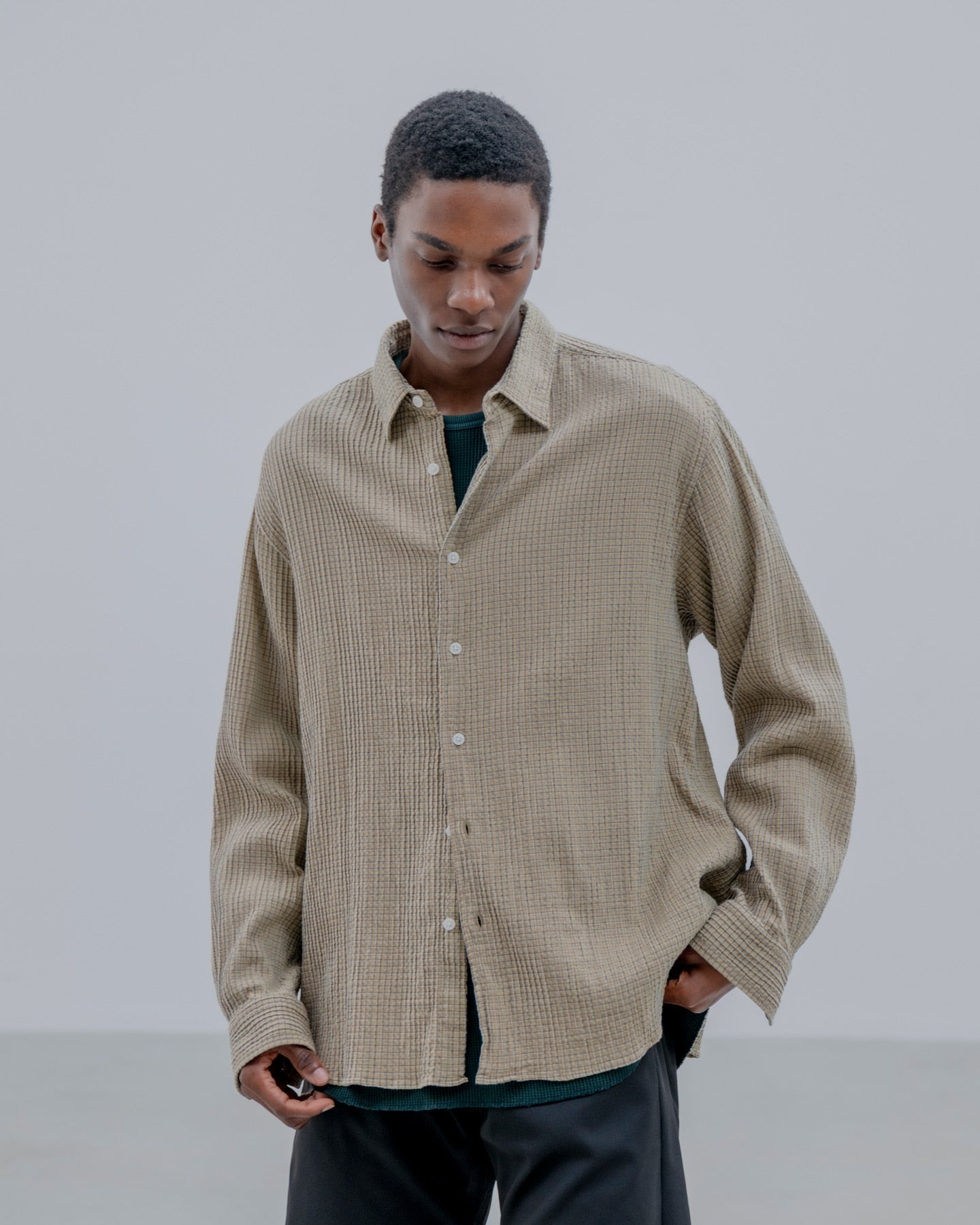 uniform experiment 25S/S FADE SHIRT  UE-250016 