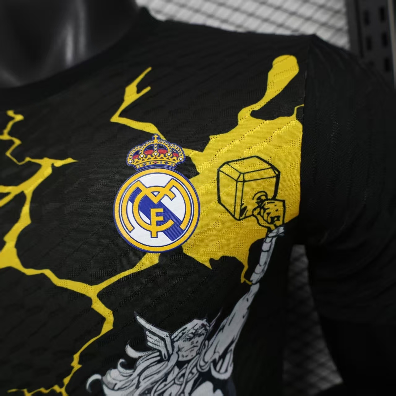 2025/2026 Player Version Real Madrid Manga Special Edition black:football jersey mysite: unitedjerseyfootball 邓江浪:football