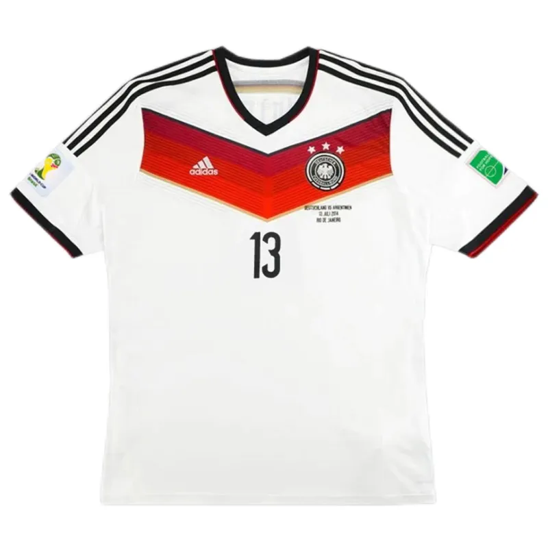 2014 Germany Home soccer jersey-Retro version: Ajax 24-25 Home Stadium Jersey - Fans Version mysite: Adidas luxuryfootballshirts.com: https://www.luxuryfootballshirts.com/