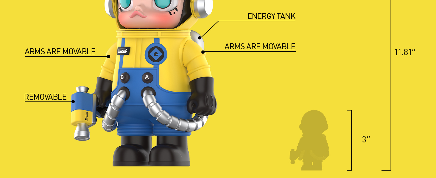 MEGA SPACE MOLLY 400% Minions