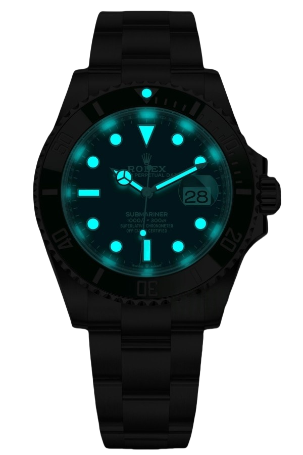 Rolex Submariner Black Dial Green Bezel Super Clone Swiss Replica Watch “Cermit” Ref M126610LV-0002 Oystersteel Bracelet