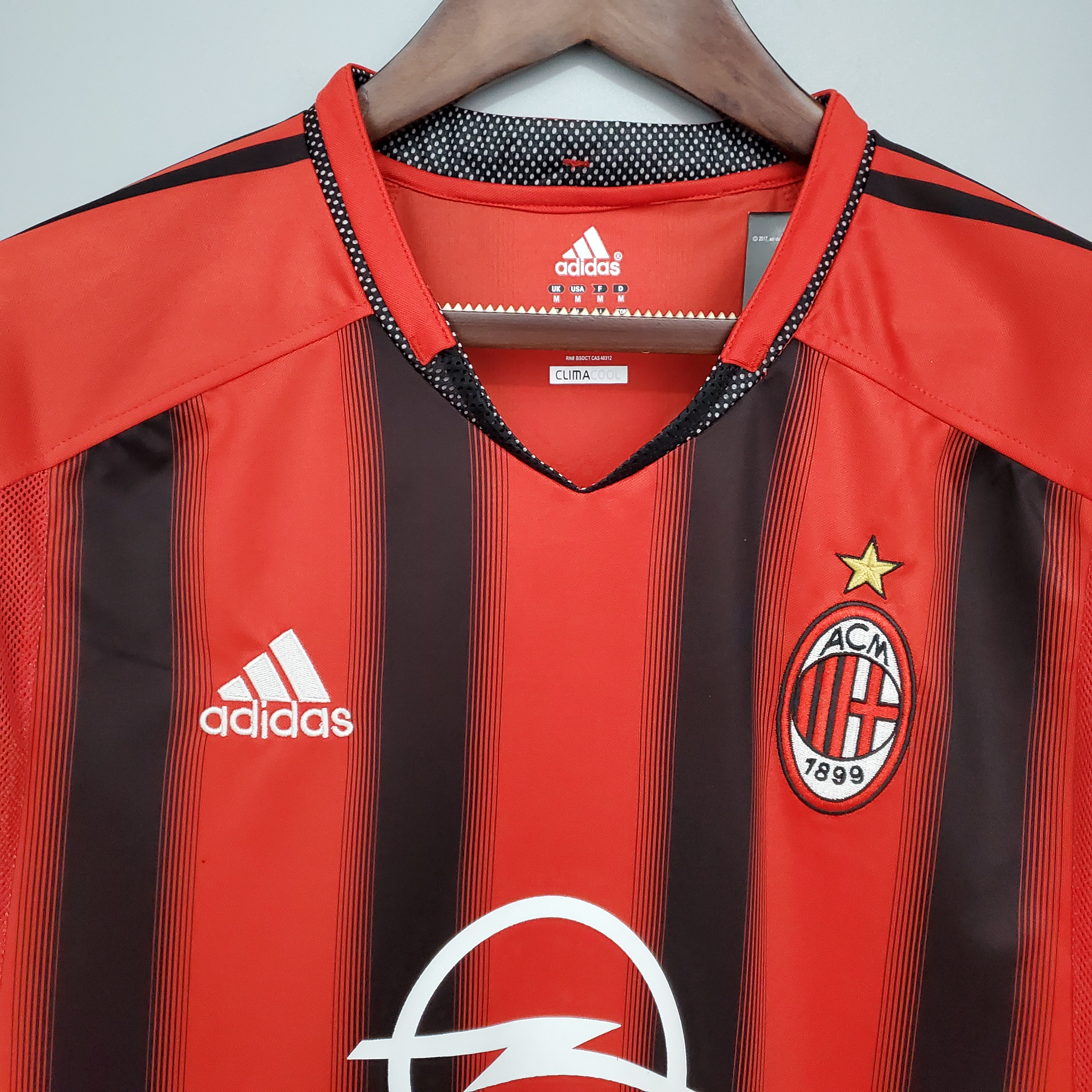 JerseysGala.com | Retro AC Milan 04-05 Home Stadium Jersey -Customize Name, Number and Patch | Worldwide Shipping