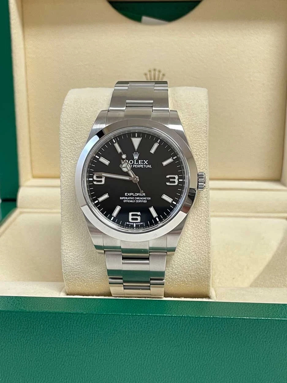 Rolex Explorer 39mm Super Clone Swiss Replica Watch Ref 214270丨3132 Swiss Movement