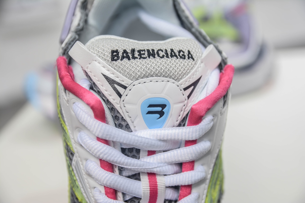 Balenciaga Runner Trainer in Grey Purple Yellow White、mysite、Cacoeks