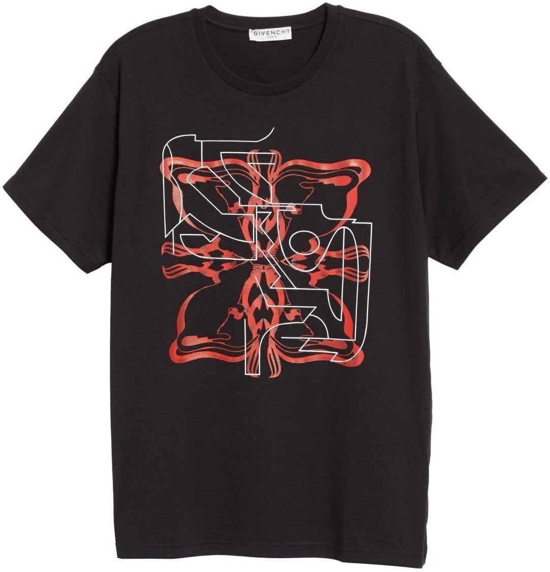 Givenchy CNY T-Shirt Black Regular Fit、mysite、Cacoeks