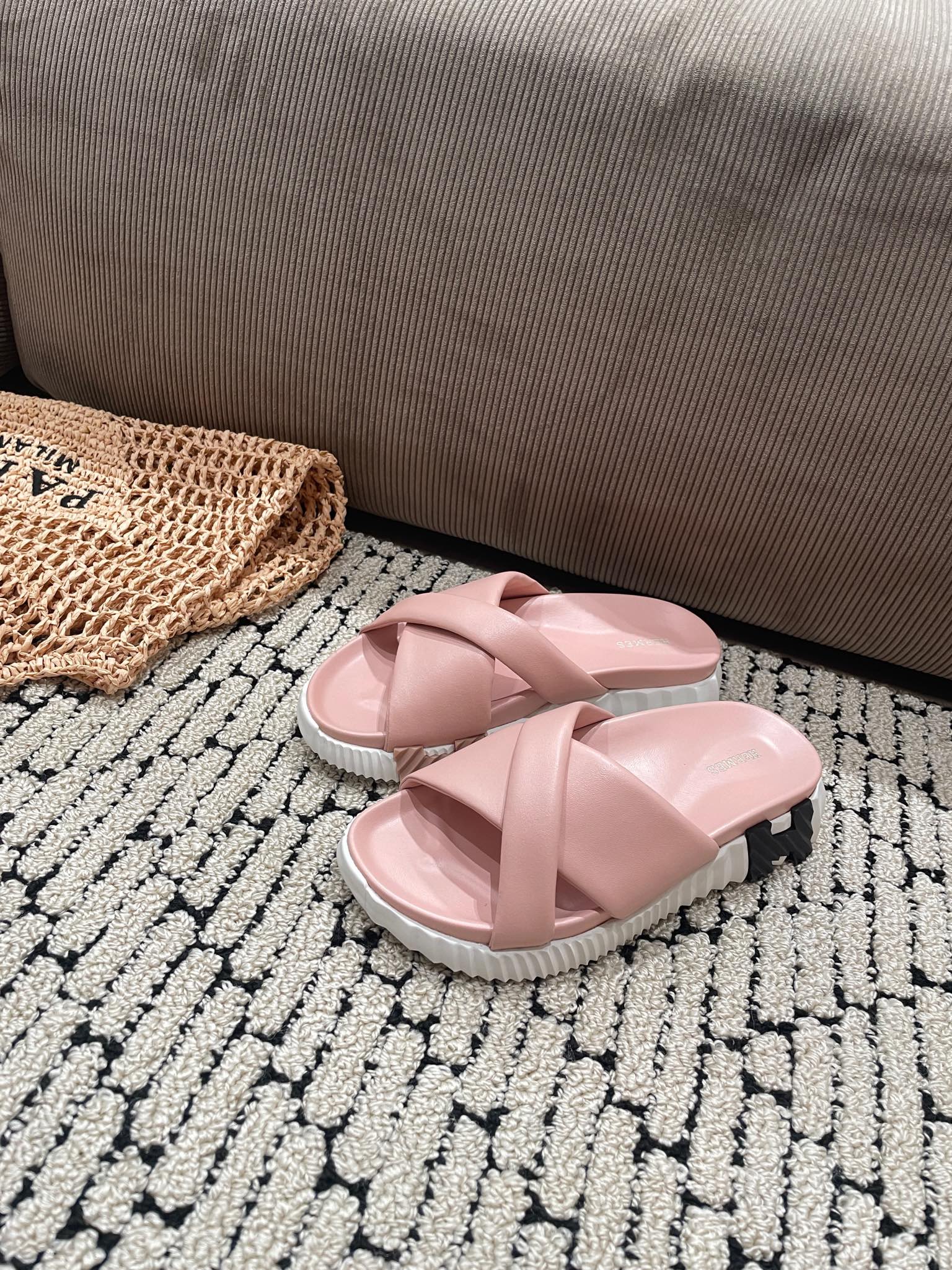 INFRA SANDAL LIGHT PINK CALFSKIN、mysite、Cacoeks