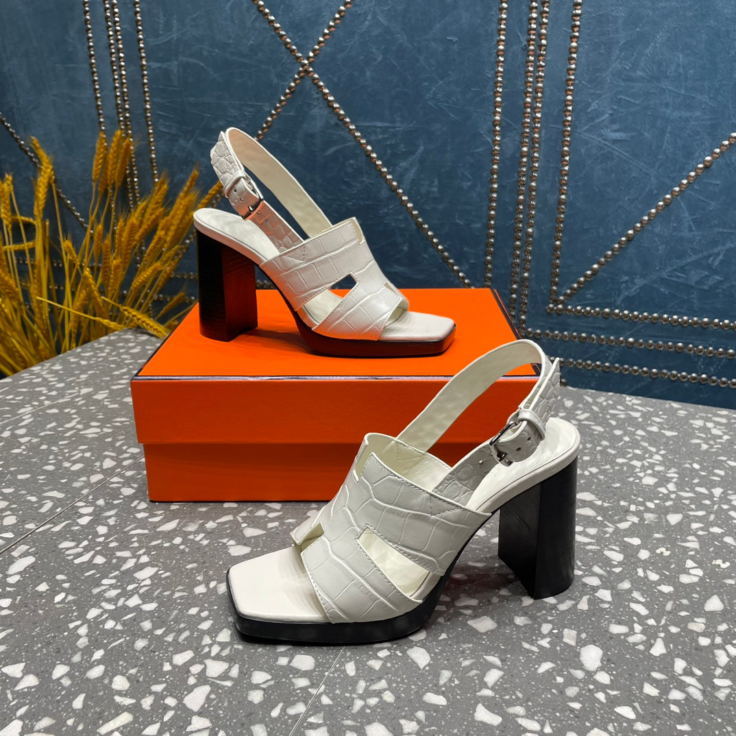 ERIS SANDAL 95 WHITE CALFSKIN、mysite、Cacoeks