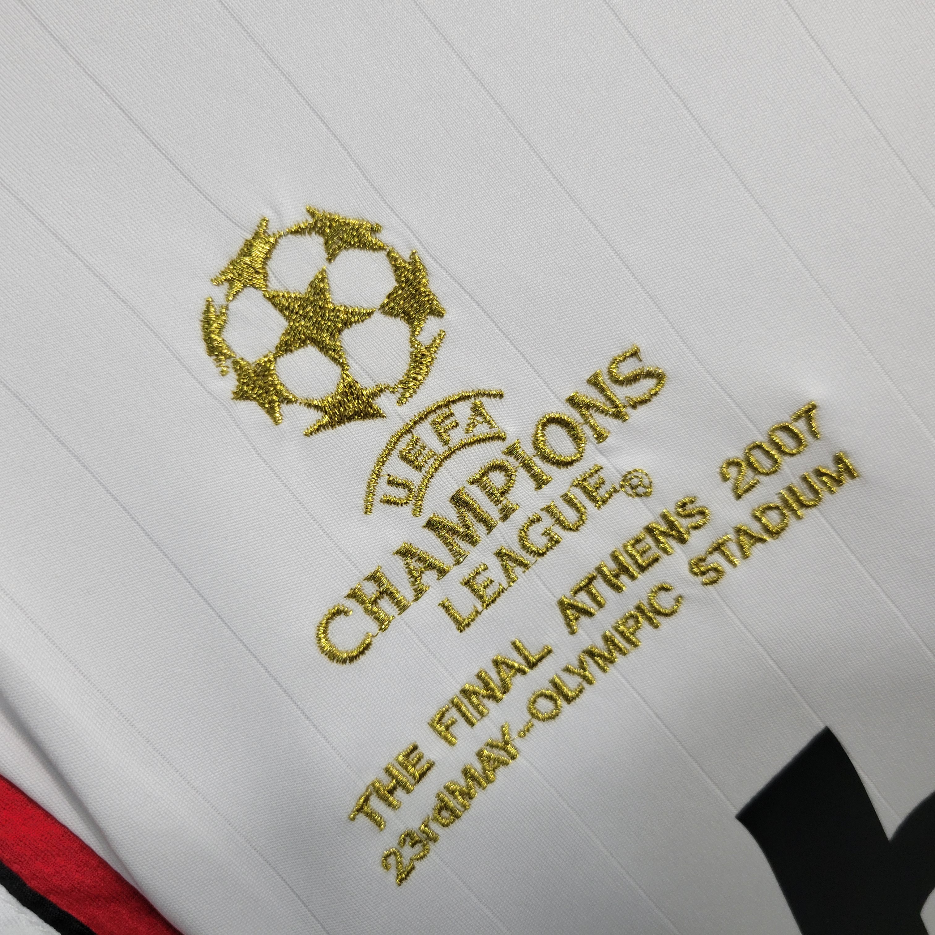 ManixJersey.com | Retro AC Milan 06-07 Away Stadium Long Sleeve Jersey - Champions League Final -Customize Name, Number and Patch | Worldwide Shipping