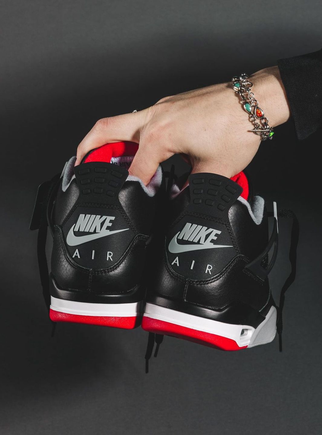Air Jordan 4 Retro Bred Reimagined、JORDAN、Cacoeks