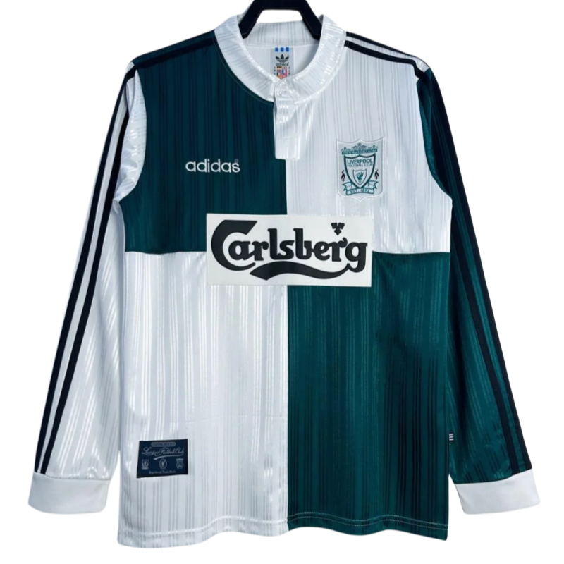95-96 Liverpool away long sleeves soccer jersey-Retro version: Ajax 24-25 Home Stadium Jersey - Fans Version mysite: Adidas luxuryfootballshirts.com: https://www.luxuryfootballshirts.com/