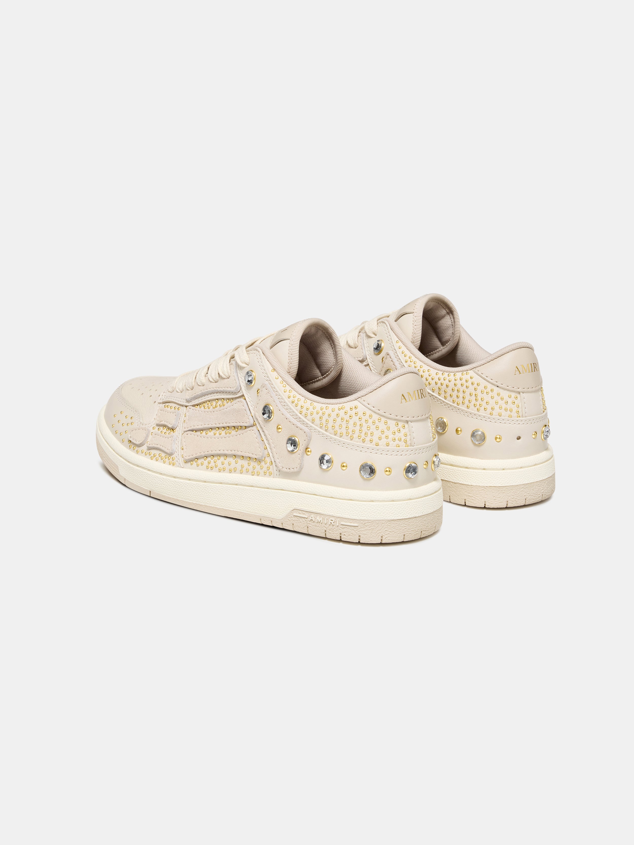 WOMEN - WOMEN'S CRYSTAL STUDDED SKEL TOP LOW - ALABASTER、mysite、Cacoeks