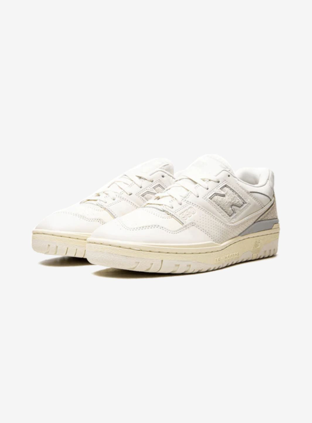 New Balance 550 Aimé Leon Dore White Leather、mysite、Cacoeks