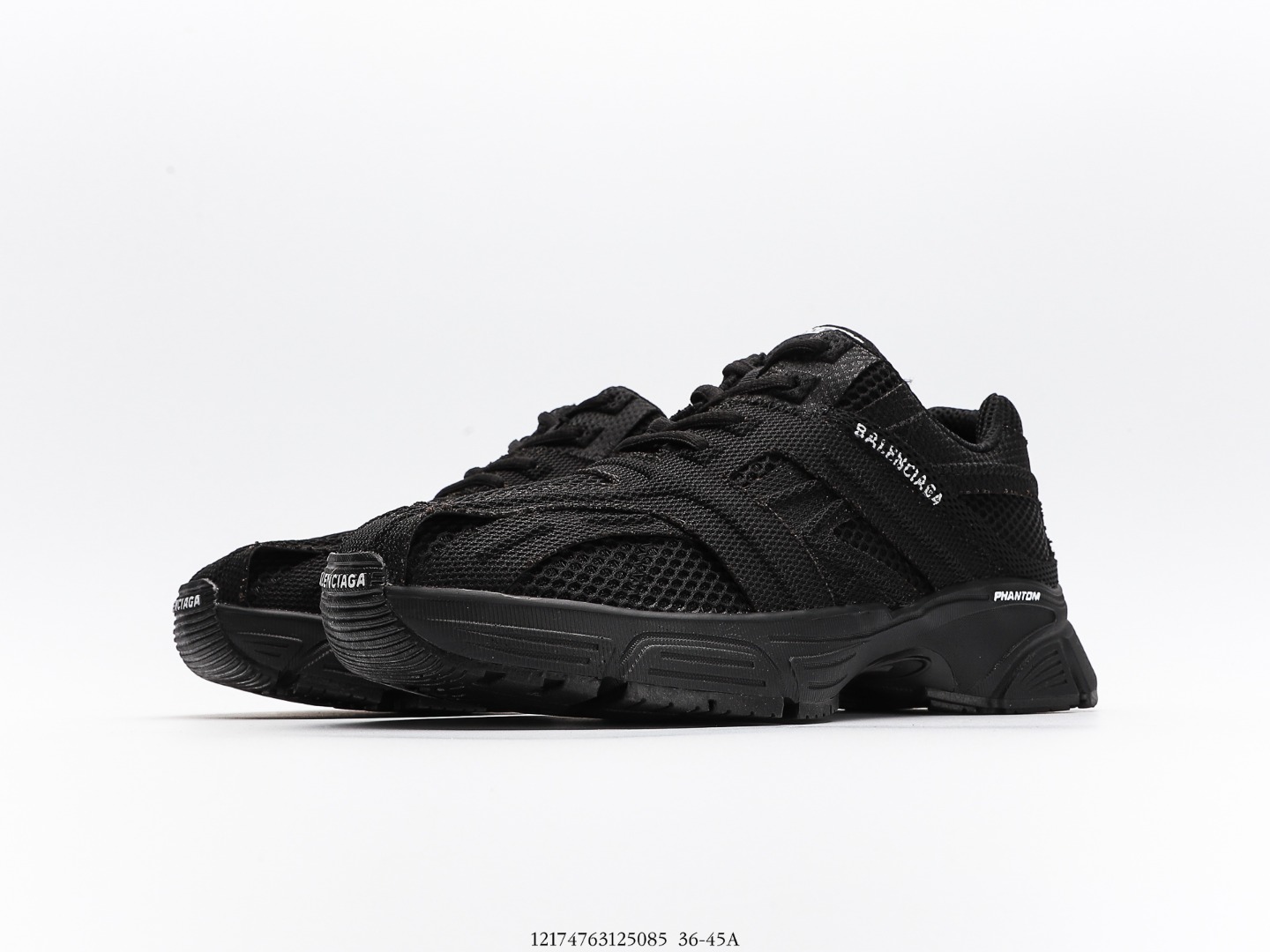 Balenciaga Phantom Trainer in Black、mysite、Cacoeks