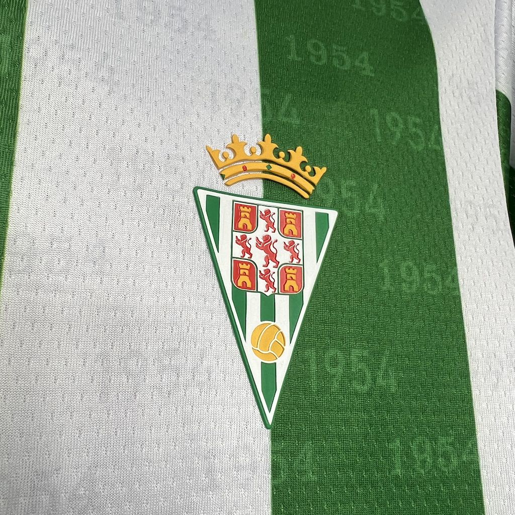 ManixJersey.com | Cordoba CF 24-25 Home Kids Kit -Customize Name, Number and Patch | Worldwide Shipping