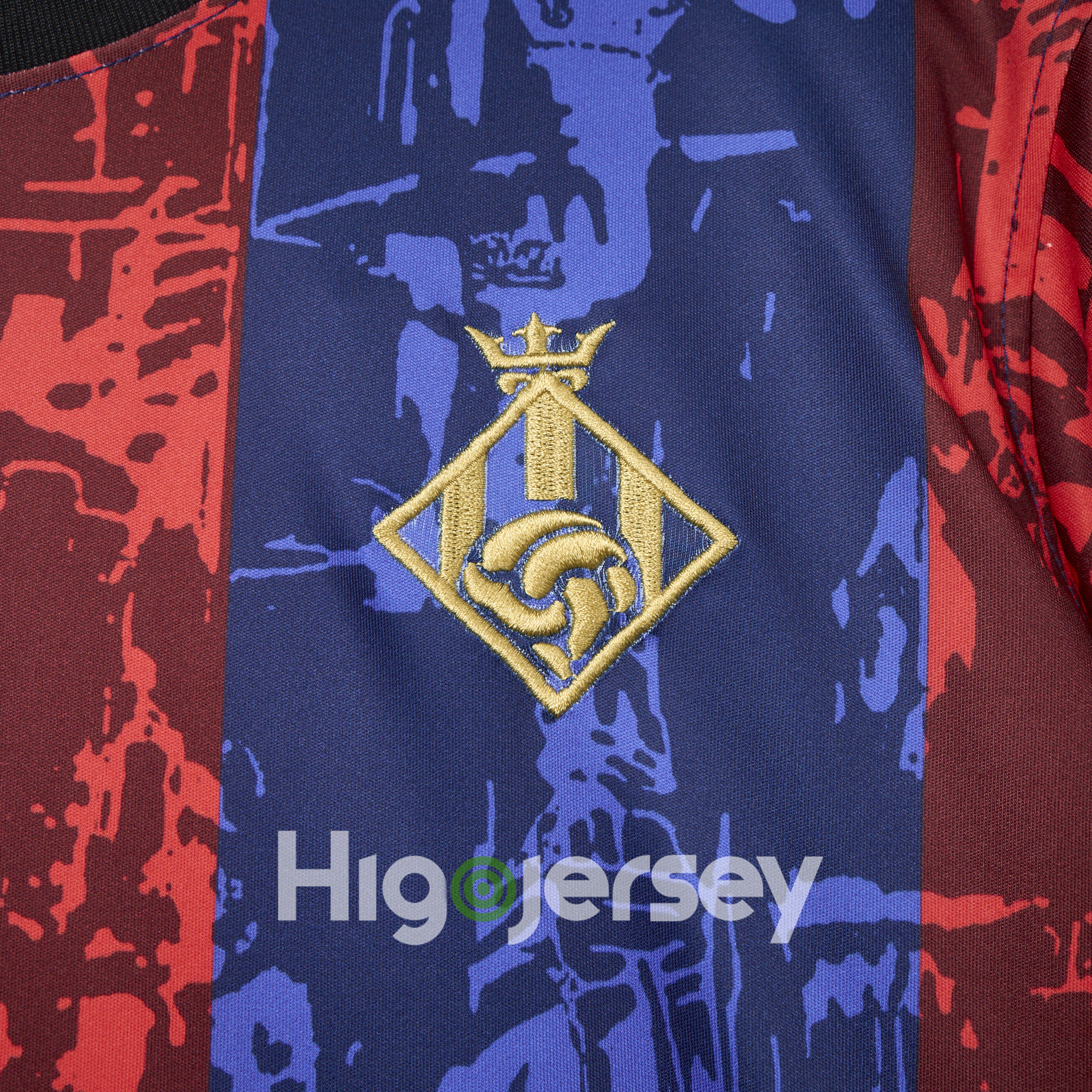 Higojerseys-Barcelona 2024-25 COMMA Messi Jersey - Fans Version