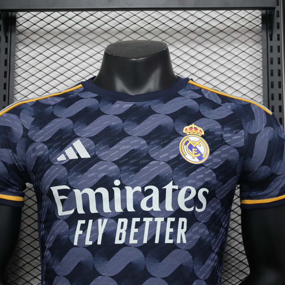 2023/2024 Real Madrid Away Player Version:football jersey mysite: unitedjerseyfootball 邓江浪:football