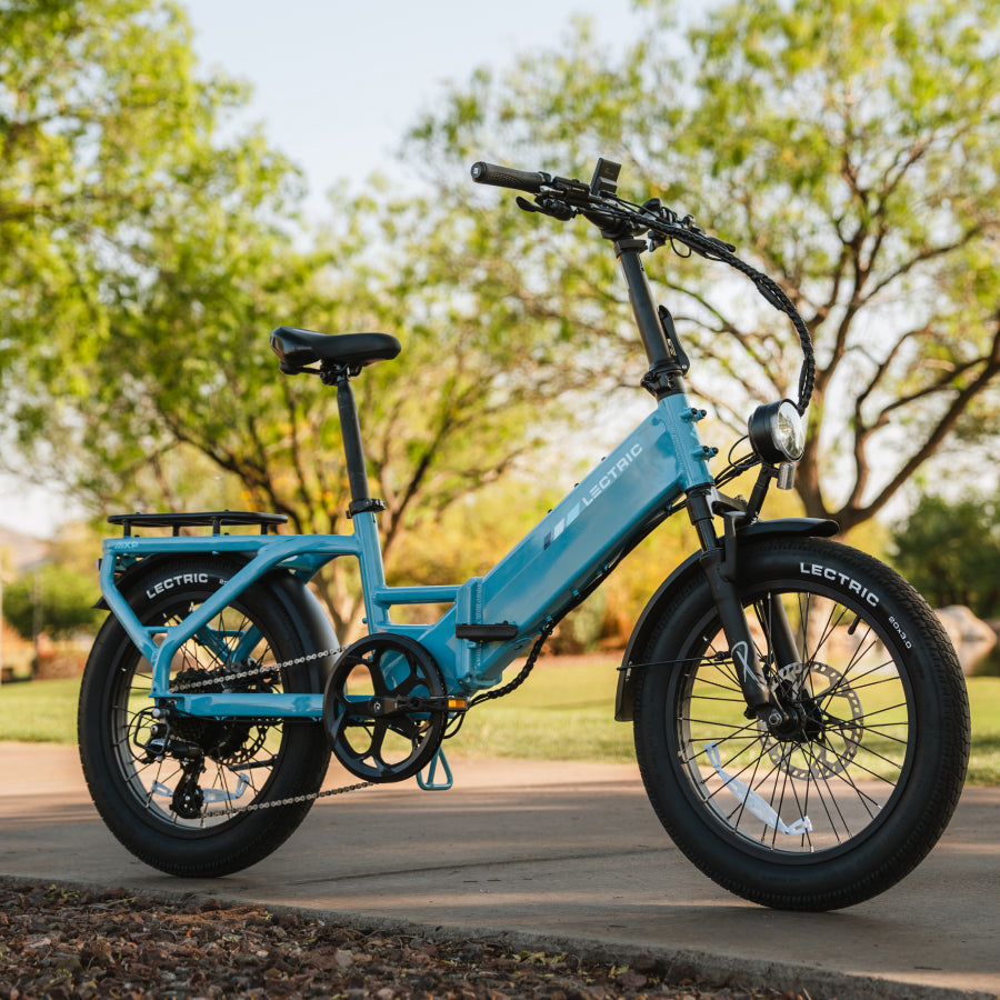 XP4 750 Step-Thru Raindrop Blue + FREE LevelUp Rack, Comfort Seat, Suspension Seat Post, Elite Headlight, Bike Lock ($356 Value)、mySite、bearsvspackers