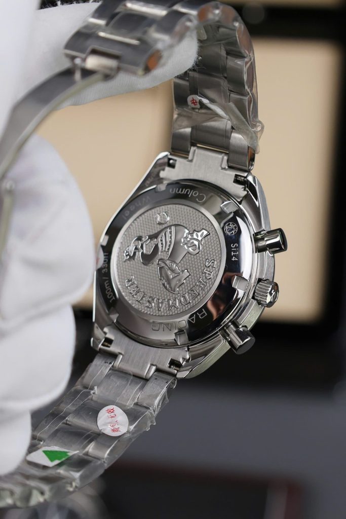Đồng Hồ Omega Speedmaster Replica Cao Cấp Racing Chronograph Mặt Xám 40mm (2)