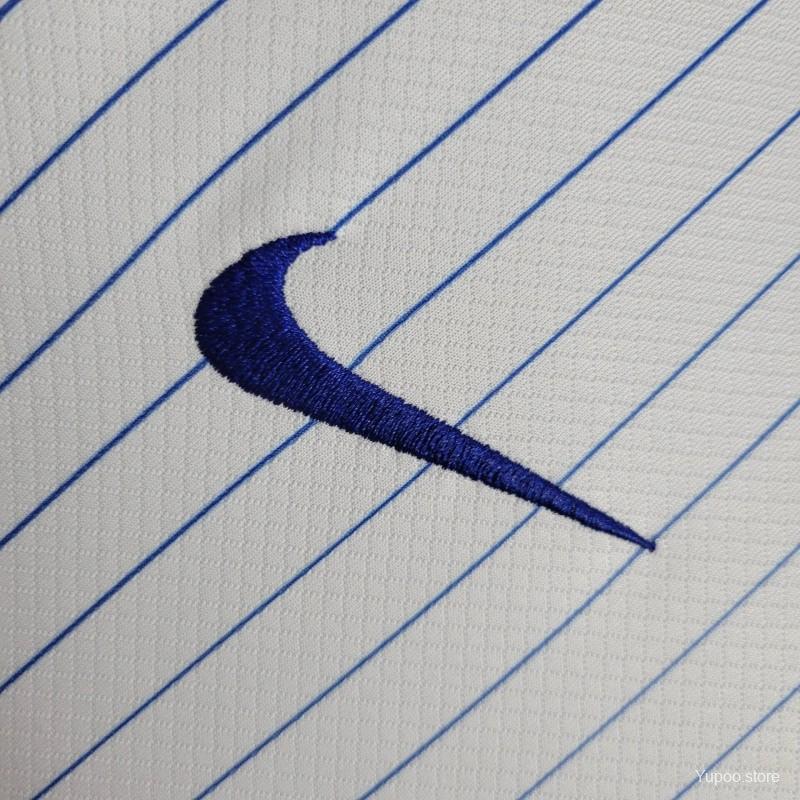 Higojerseys-France 2024 Away Stadium Kids Kit