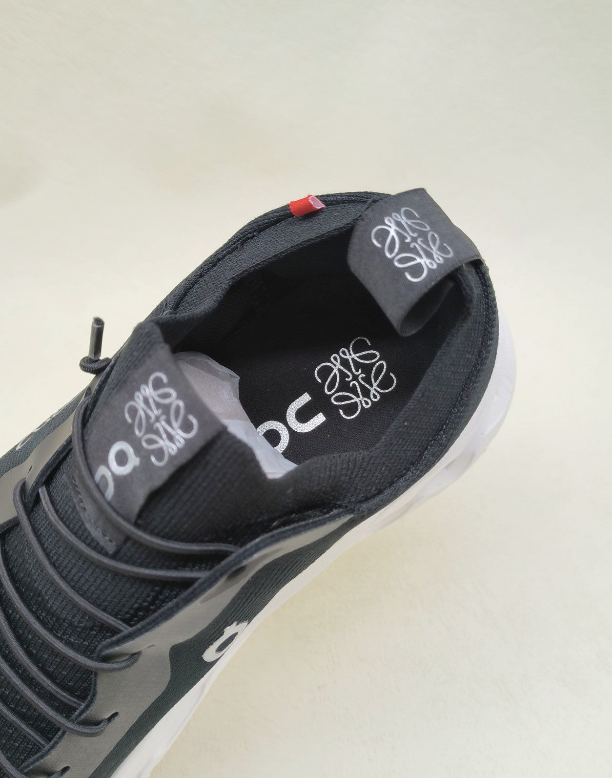 LW CLOUDTILT SNEAKER BLACK-WHITE POLYESTER、mysite、Cacoeks