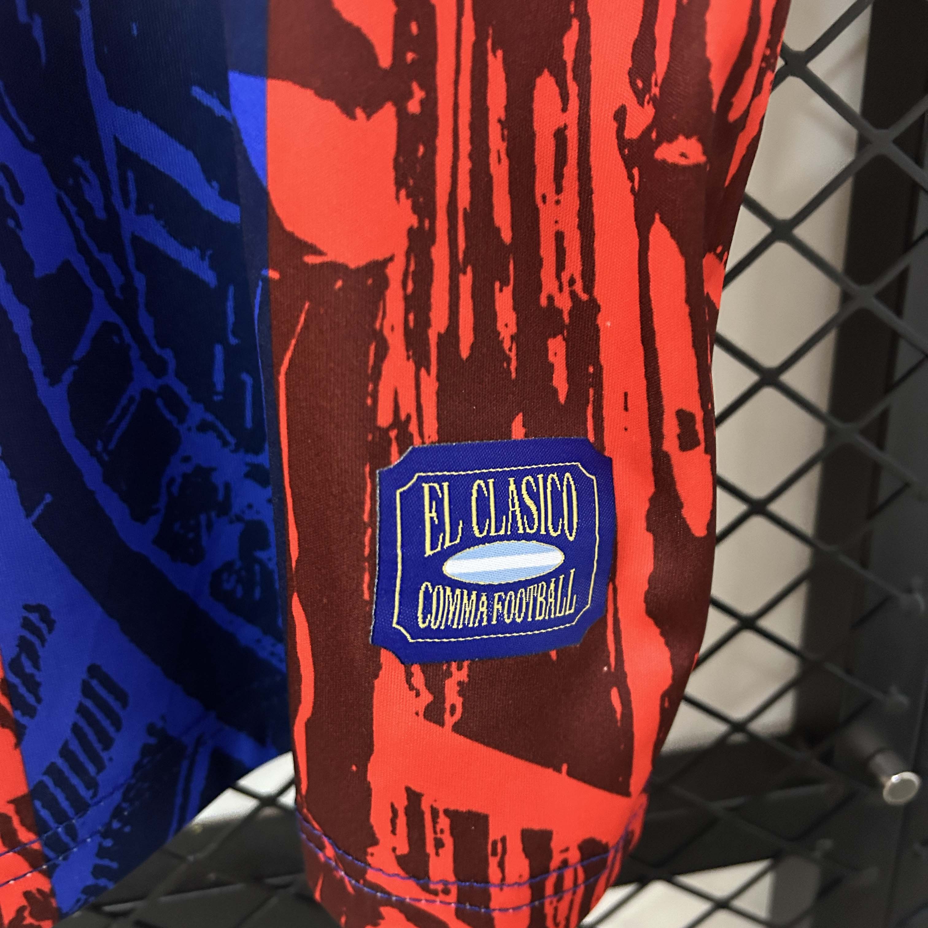 2025/2026 Barcelona Jointly Signed Red and blue Football Shirt 1:1 Thai Quality:football jersey mysite: unitedjerseyfootball 邓江浪:football