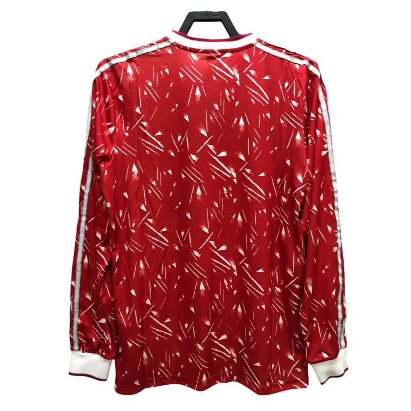 89-91 Liverpool home long sleeves soccer jersey-Retro version: Ajax 24-25 Home Stadium Jersey - Fans Version mysite: Adidas luxuryfootballshirts.com: https://www.luxuryfootballshirts.com/