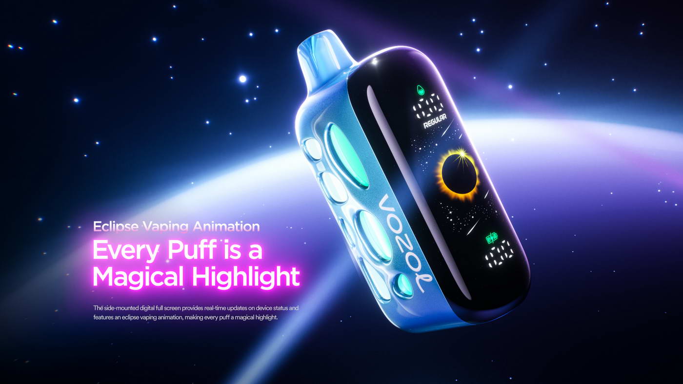 Vozol Rave 50K Vape Kit | Fast Charging 20 Flavours
