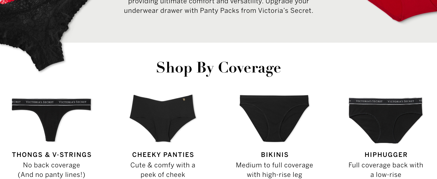 Victorias Secret Panty, Pack, Underwear, Bikini