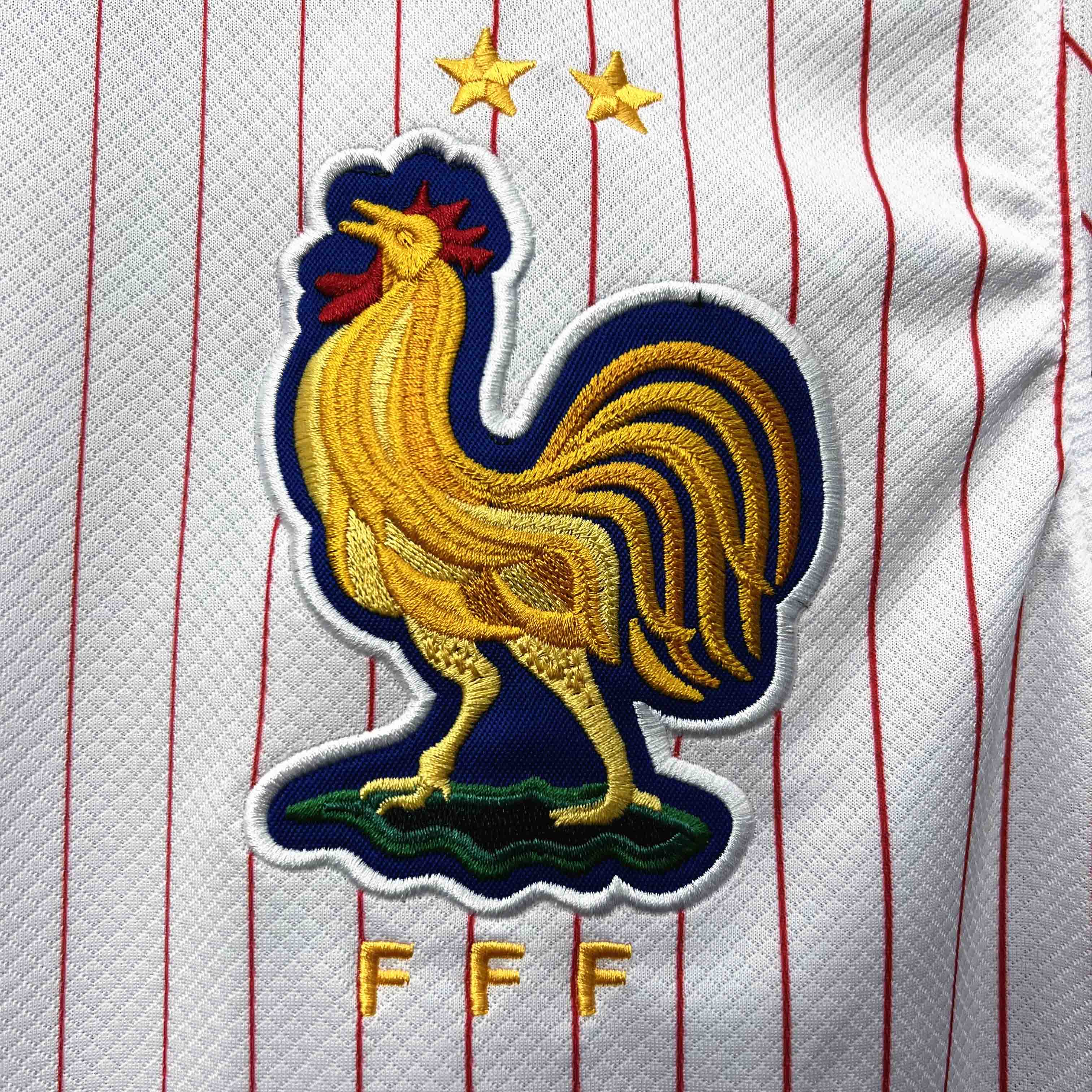 Higojerseys-France 2024 Away Stadium Jersey - Fans Version