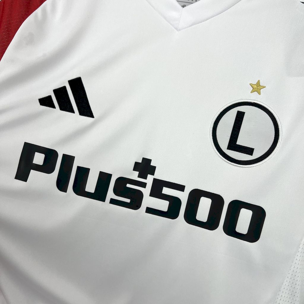 ManixJersey.com | Legia Warsaw 24-25 Home Jersey - Fans Version -Customize Name, Number and Patch | Worldwide Shipping
