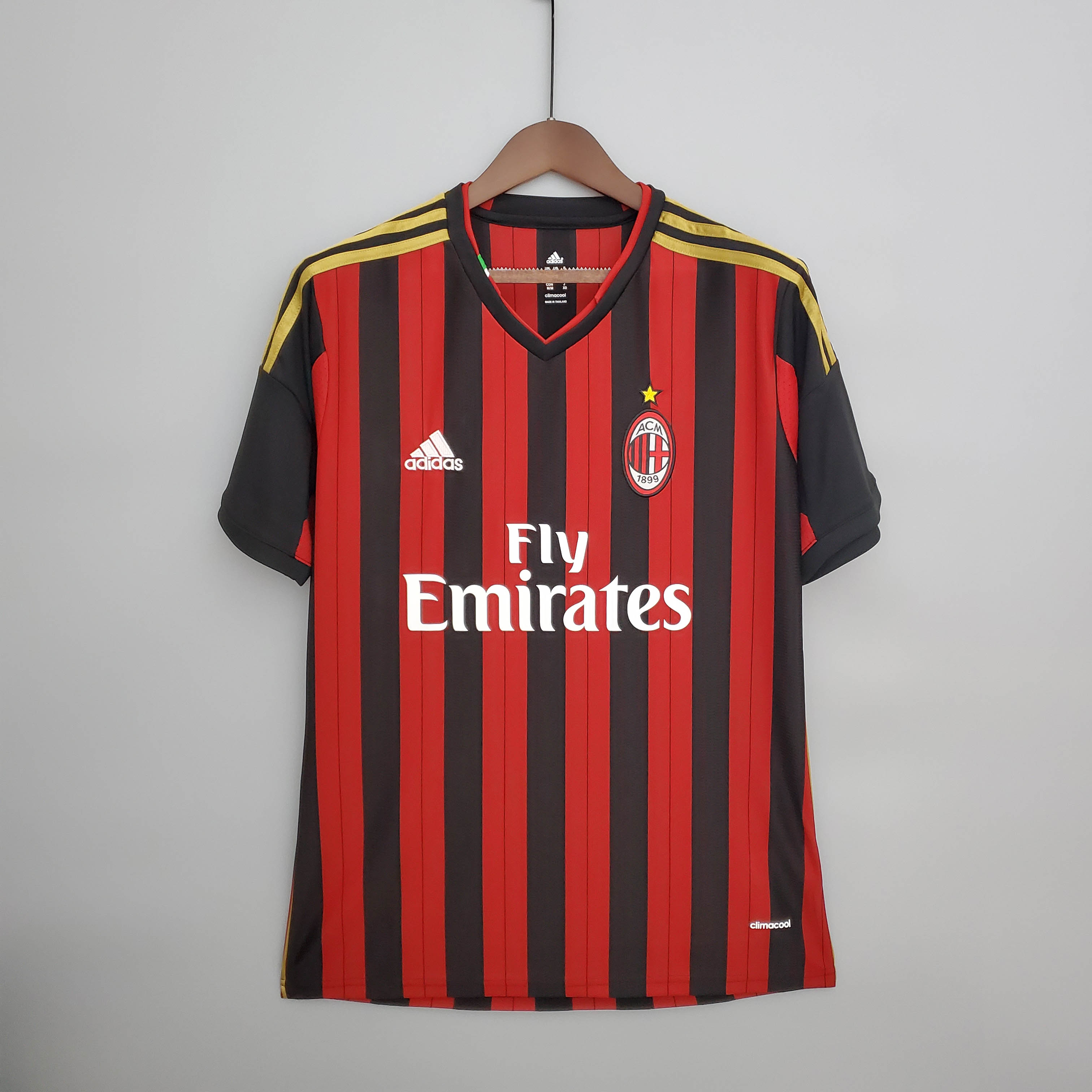 2013/2014 Retro AC Milan Home Football Shirt-mysite Custom Football Kit- Nextkits