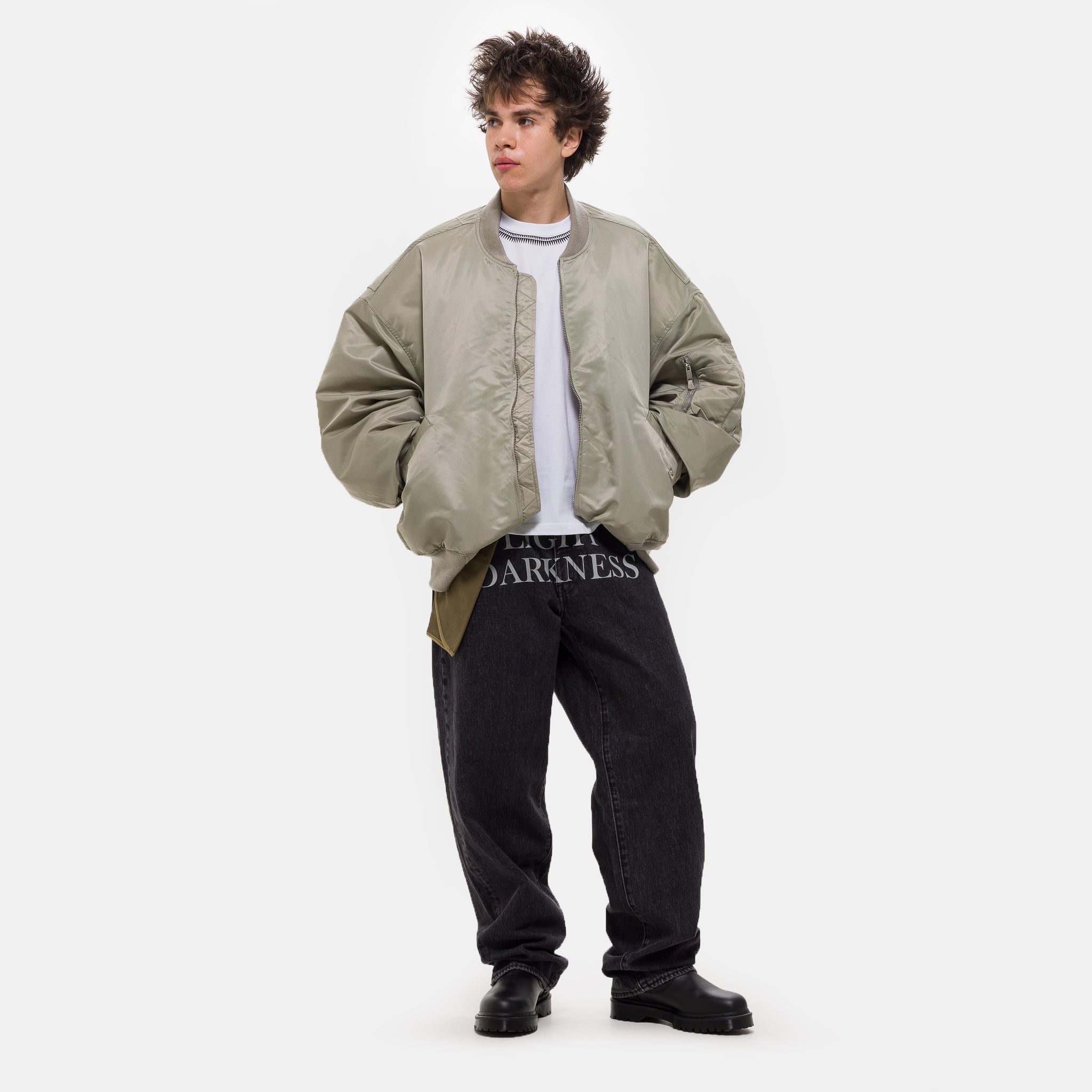 Undercover Baggy Jean in Grey