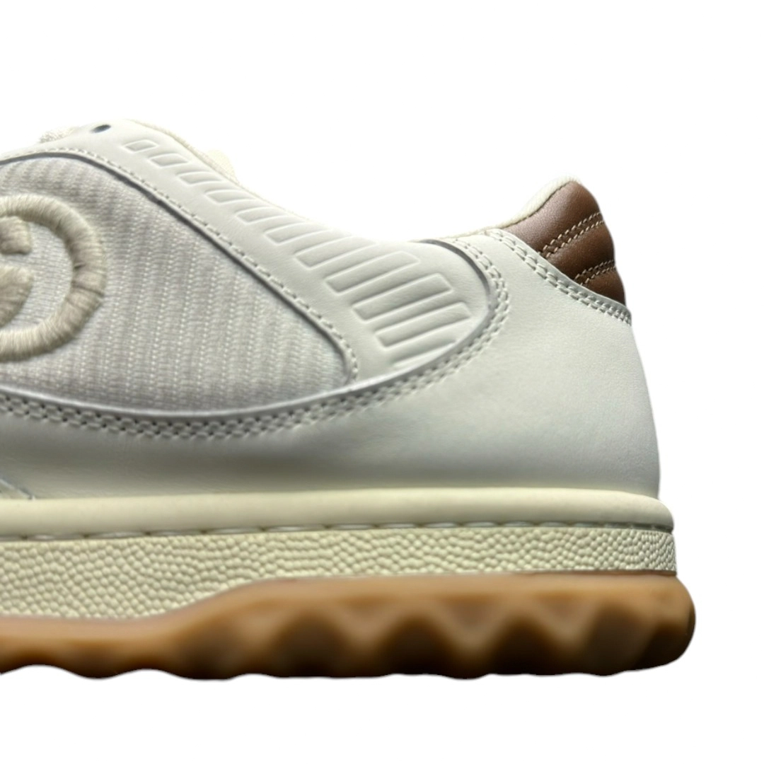 Gucci Mac 80 Sneaker Off White Brown、mysite、Cacoeks