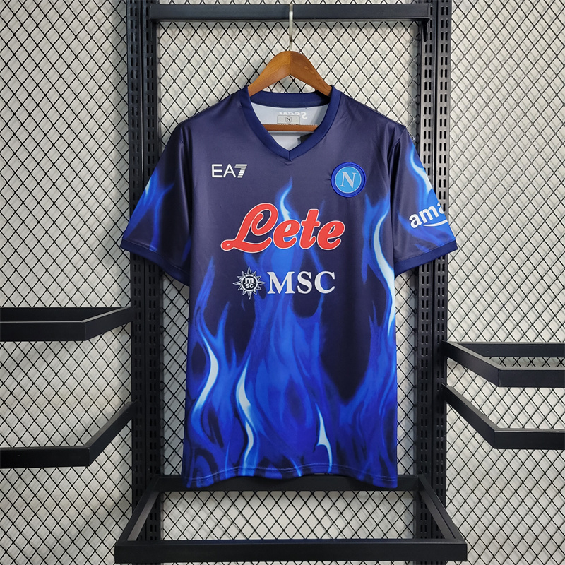 Higojerseys-SSC Napoli 21-22 Third Jersey - Fans Version