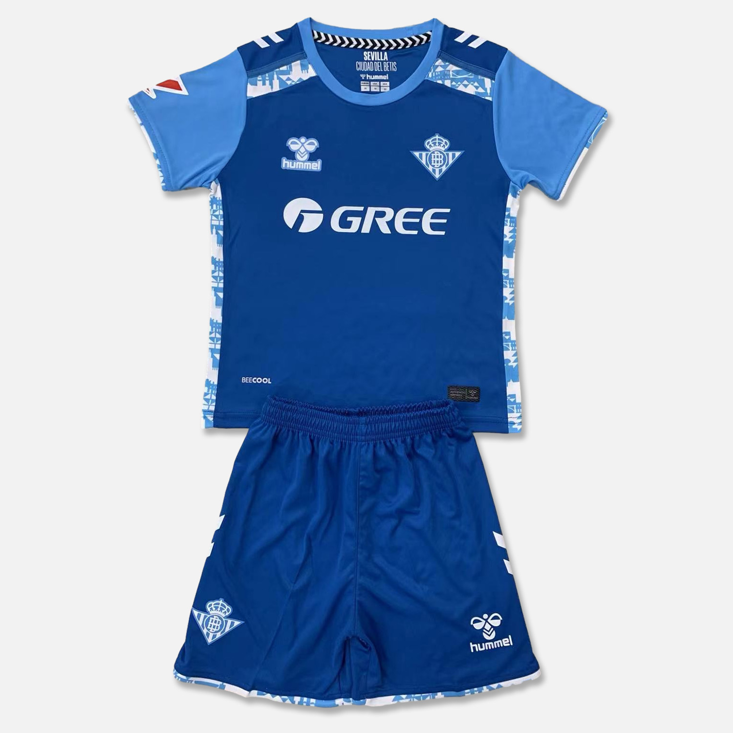 foot-Real Betis 24-25 Third Men's Adult Jersey Set - Fans Version