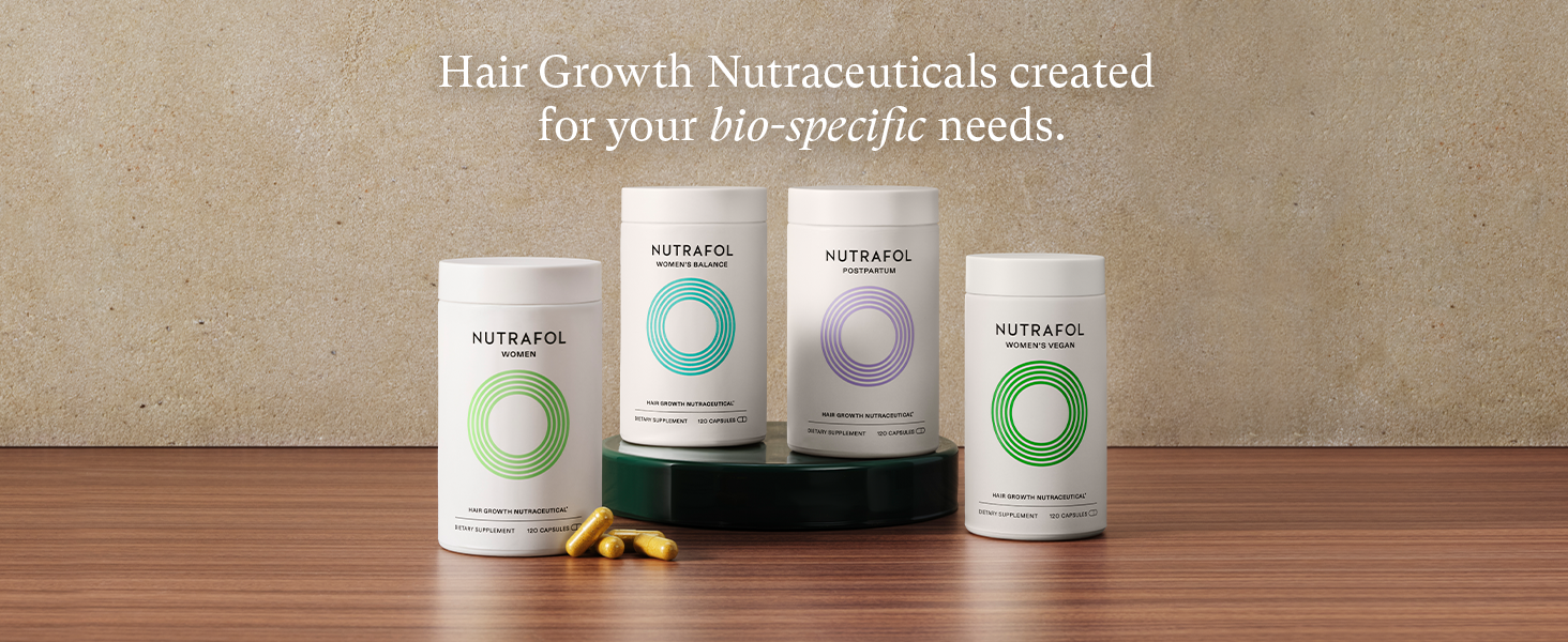 Hair Growth Nutraceuticals for your bio-specific needs