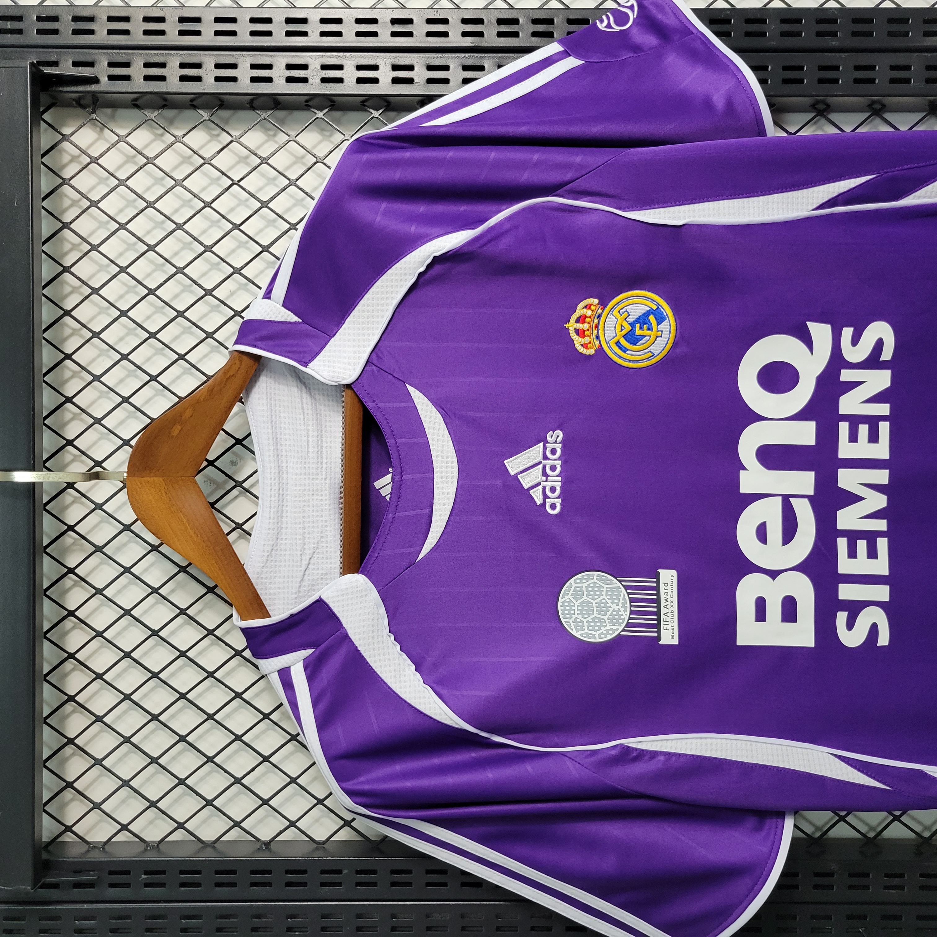 JerseysGala.com | Real Madrid Retro 06-07 Third Jersey -Customize Name, Number and Patch | Worldwide Shipping