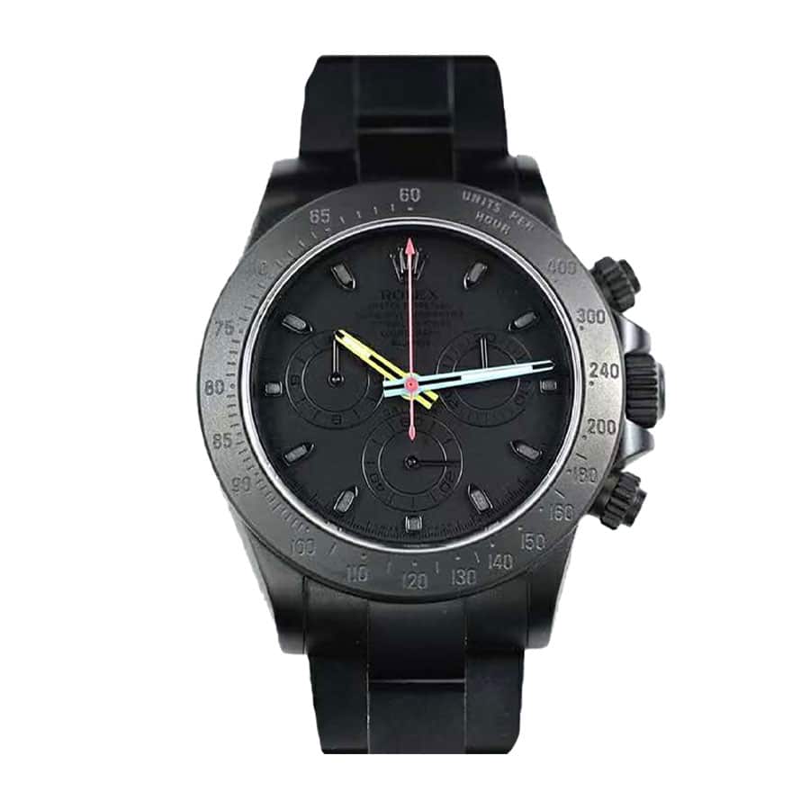 Rolex Blaken Daytona Date Black Dial 116520 Replica-fasswatch