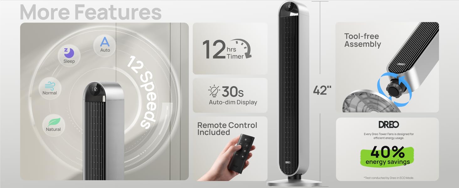 tower fan for bedroom