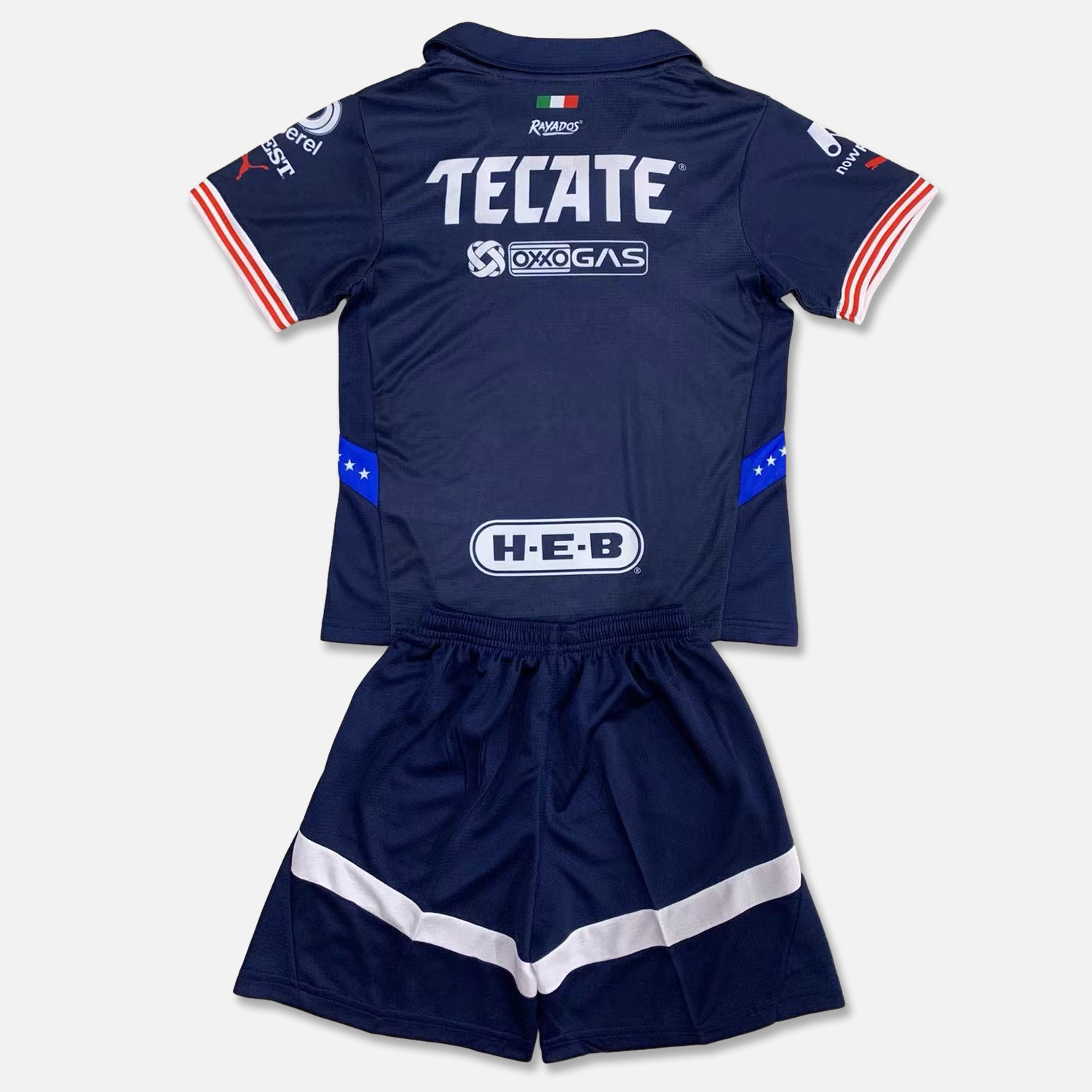 Higojerseys-Rayados Monterrey 24-25 Cup Edition Kids Kit
