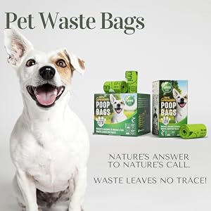 UNNI 100% Compostable Pet Waste Bags